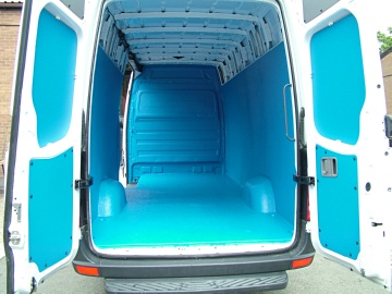 Speedliner  Large Blue Van